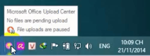 Hướng dẫn tắt Microsoft Upload Center của office 